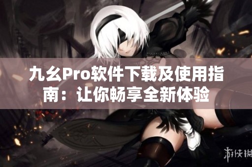 九幺Pro软件下载及使用指南：让你畅享全新体验