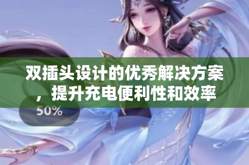 双插头设计的优秀解决方案，提升充电便利性和效率