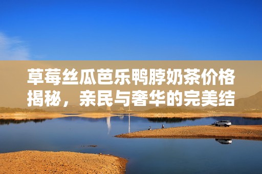 草莓丝瓜芭乐鸭脖奶茶价格揭秘，亲民与奢华的完美结合