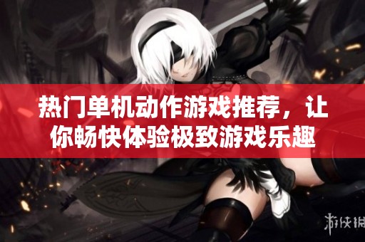 热门单机动作游戏推荐，让你畅快体验极致游戏乐趣