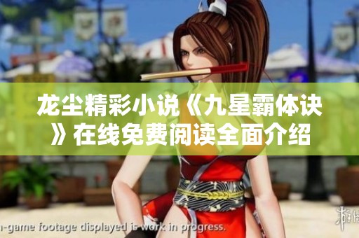 龙尘精彩小说《九星霸体诀》在线免费阅读全面介绍