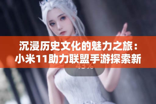 沉浸历史文化的魅力之旅：小米11助力联盟手游探索新篇章