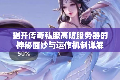 揭开传奇私服高防服务器的神秘面纱与运作机制详解