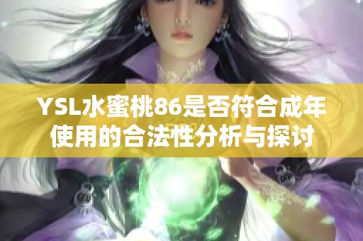 YSL水蜜桃86是否符合成年使用的合法性分析与探讨