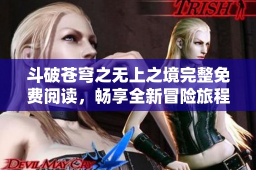 斗破苍穹之无上之境完整免费阅读，畅享全新冒险旅程