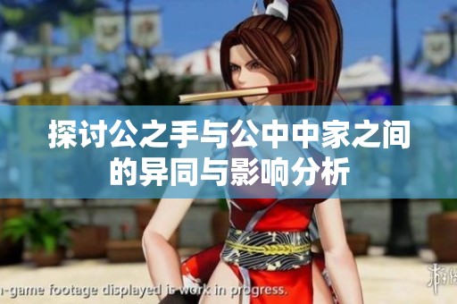 探讨公之手与公中中家之间的异同与影响分析