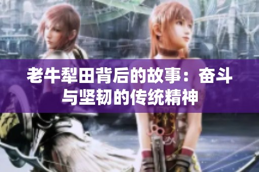 老牛犁田背后的故事：奋斗与坚韧的传统精神