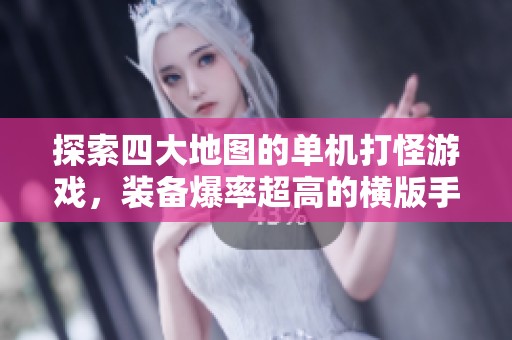 探索四大地图的单机打怪游戏，装备爆率超高的横版手游推荐