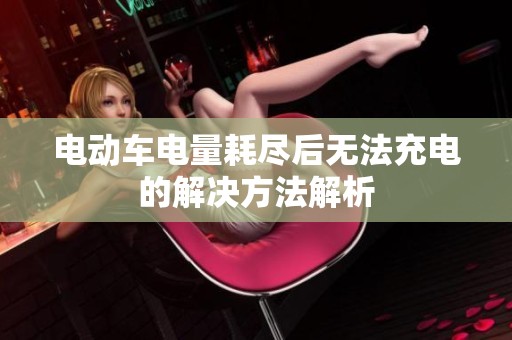 电动车电量耗尽后无法充电的解决方法解析
