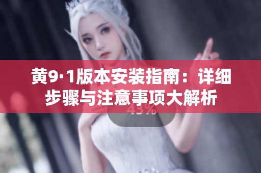 黄9·1版本安装指南：详细步骤与注意事项大解析