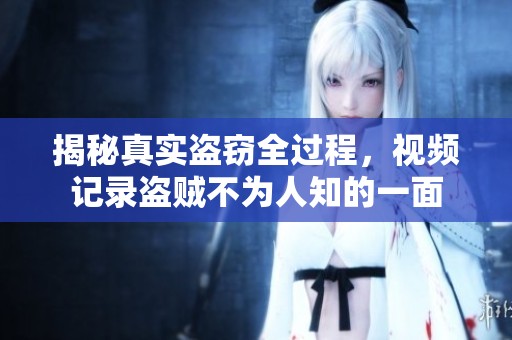 揭秘真实盗窃全过程，视频记录盗贼不为人知的一面