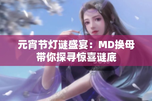 元宵节灯谜盛宴：MD换母带你探寻惊喜谜底