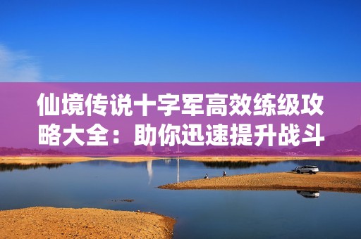 仙境传说十字军高效练级攻略大全：助你迅速提升战斗实力
