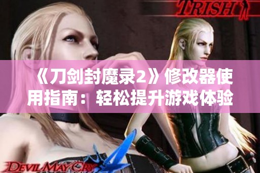 《刀剑封魔录2》修改器使用指南：轻松提升游戏体验的秘密技巧