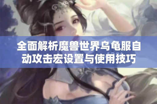 全面解析魔兽世界乌龟服自动攻击宏设置与使用技巧