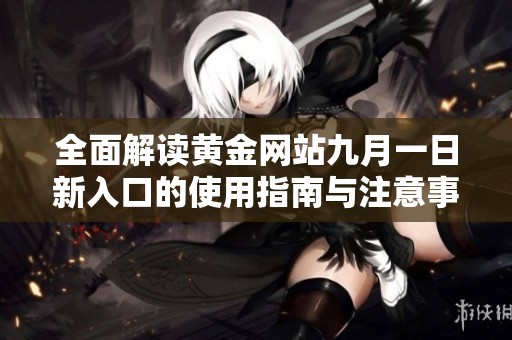 全面解读黄金网站九月一日新入口的使用指南与注意事项