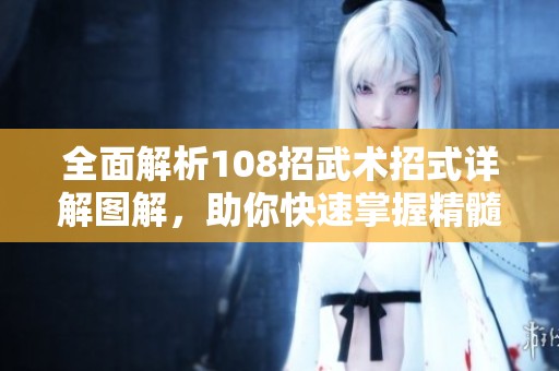 全面解析108招武术招式详解图解，助你快速掌握精髓技巧