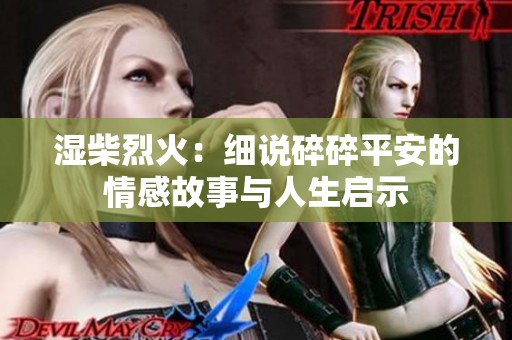 湿柴烈火：细说碎碎平安的情感故事与人生启示
