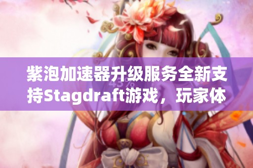 紫泡加速器升级服务全新支持Stagdraft游戏，玩家体验更流畅！