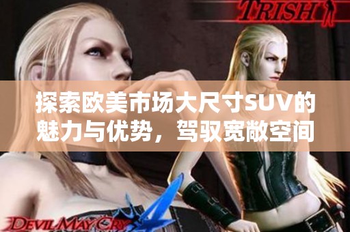 探索欧美市场大尺寸SUV的魅力与优势，驾驭宽敞空间与豪华体验