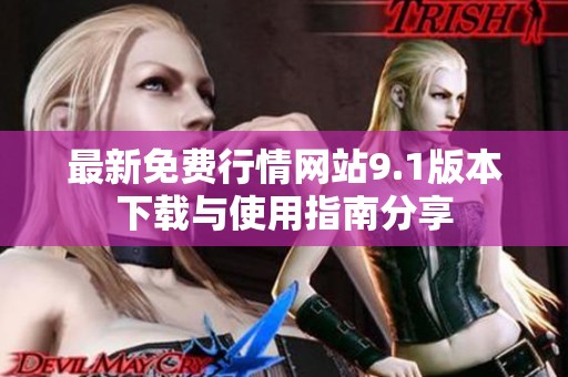 最新免费行情网站9.1版本下载与使用指南分享