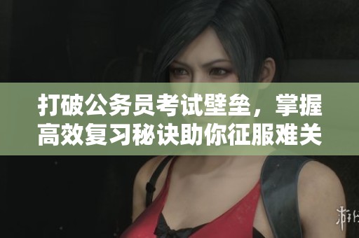 打破公务员考试壁垒，掌握高效复习秘诀助你征服难关