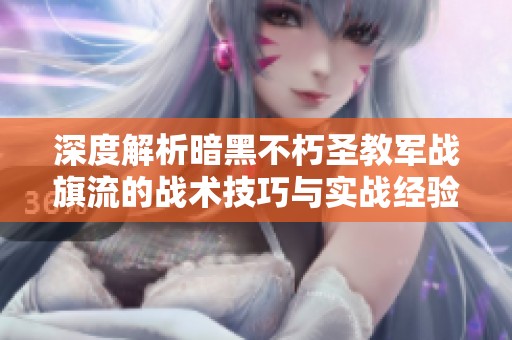 深度解析暗黑不朽圣教军战旗流的战术技巧与实战经验分享