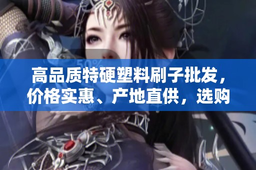 高品质特硬塑料刷子批发，价格实惠、产地直供，选购无忧