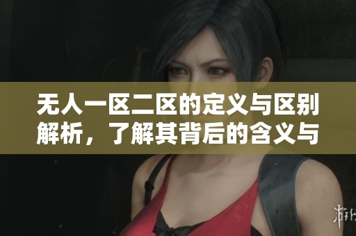 无人一区二区的定义与区别解析，了解其背后的含义与应用场景