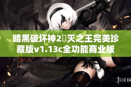 暗黑破坏神2毀灭之王完美珍藏版v1.13c全功能商业版解析与攻略