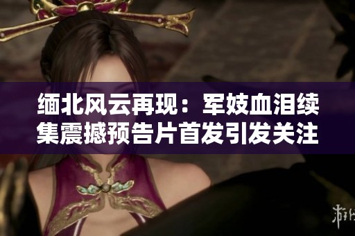 缅北风云再现：军妓血泪续集震撼预告片首发引发关注