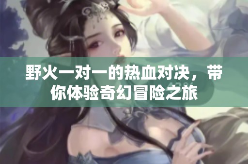 野火一对一的热血对决，带你体验奇幻冒险之旅