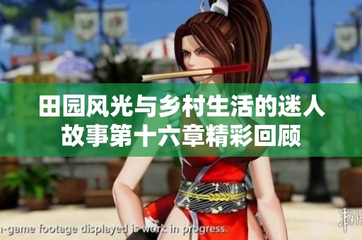 田园风光与乡村生活的迷人故事第十六章精彩回顾