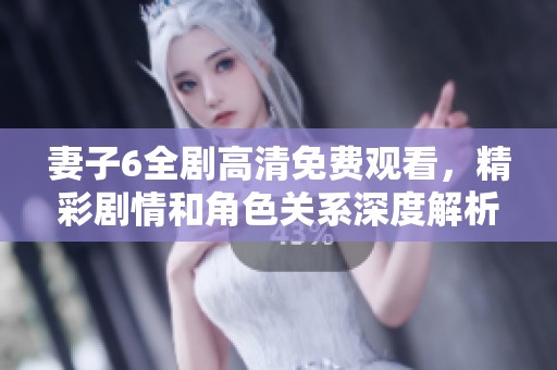 妻子6全剧高清免费观看，精彩剧情和角色关系深度解析