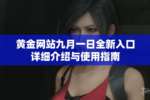 黄金网站九月一日全新入口详细介绍与使用指南
