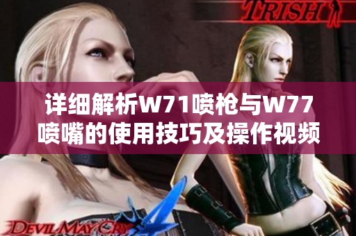 详细解析W71喷枪与W77喷嘴的使用技巧及操作视频