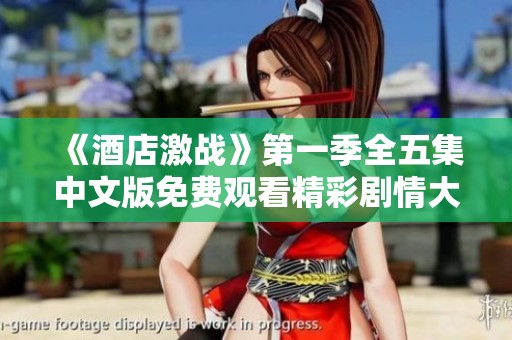 《酒店激战》第一季全五集中文版免费观看精彩剧情大揭秘