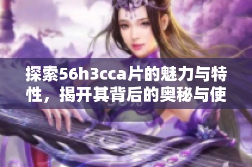 探索56h3cca片的魅力与特性，揭开其背后的奥秘与使用方式