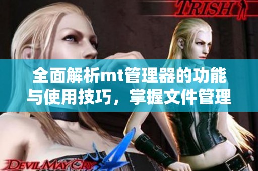 全面解析mt管理器的功能与使用技巧，掌握文件管理的最佳助手
