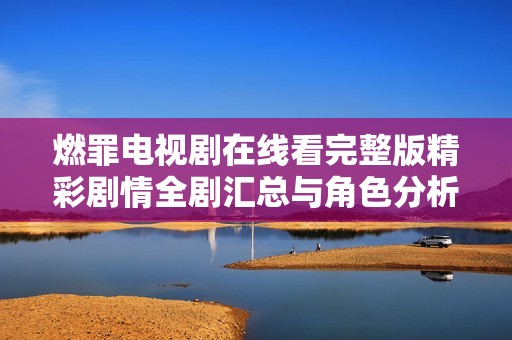 燃罪电视剧在线看完整版精彩剧情全剧汇总与角色分析