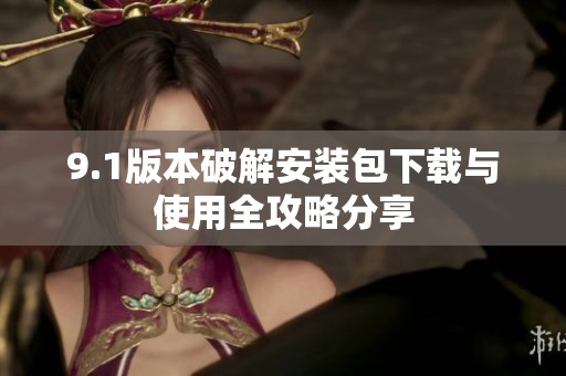 9.1版本破解安装包下载与使用全攻略分享