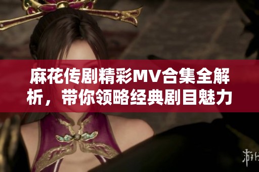 麻花传剧精彩MV合集全解析，带你领略经典剧目魅力与风采