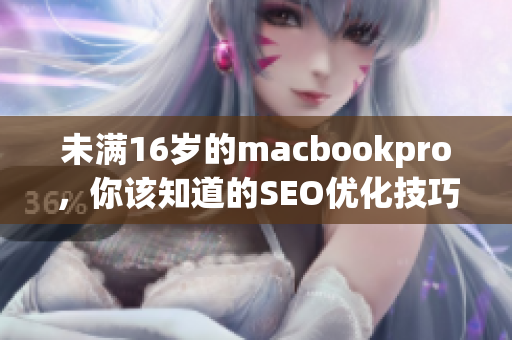未满16岁的macbookpro，你该知道的SEO优化技巧