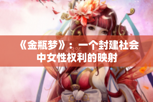 《金瓶梦》：一个封建社会中女性权利的映射