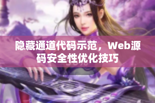 隐藏通道代码示范，Web源码安全性优化技巧