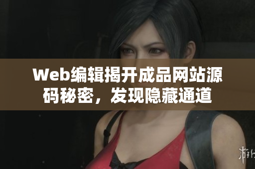 Web编辑揭开成品网站源码秘密，发现隐藏通道