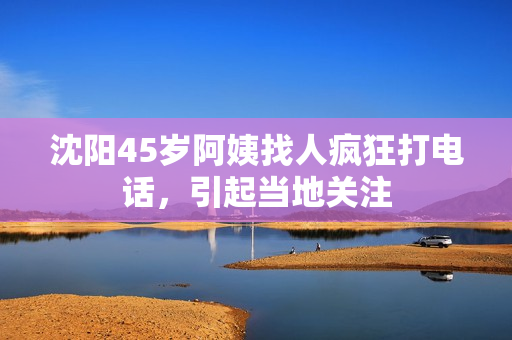 沈阳45岁阿姨找人疯狂打电话，引起当地关注
