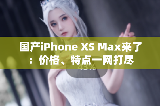 国产iPhone XS Max来了：价格、特点一网打尽