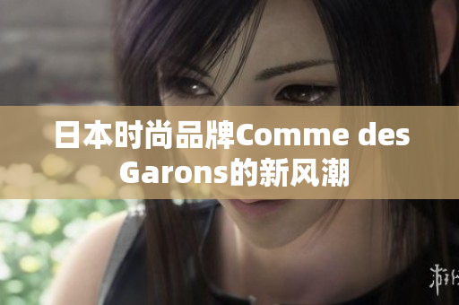 日本时尚品牌Comme des Garons的新风潮