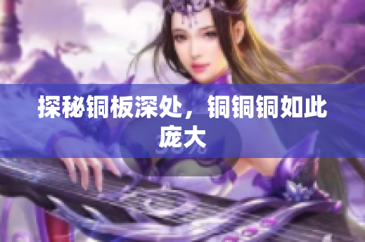 探秘铜板深处，铜铜铜如此庞大